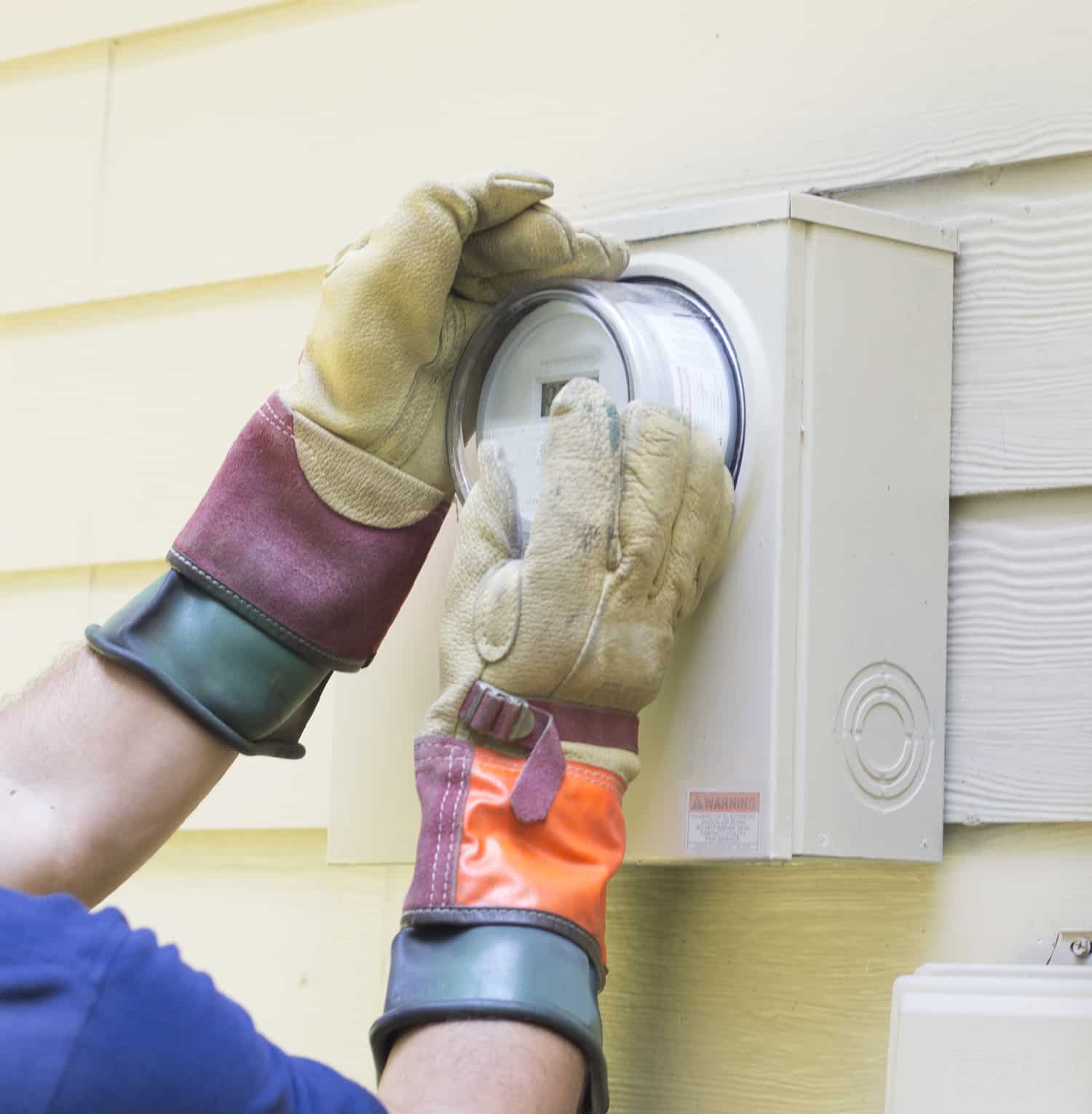 meter enclosure installation