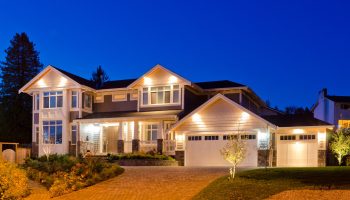 A well-lit home, showing the comfort and safety that comes with addressing small electrical problems.